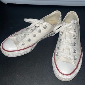 White low top converse